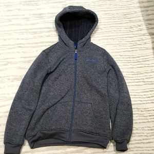 Comfortable, fluffy warm, grey Mountain Warehouse sweater. Size: 11-12